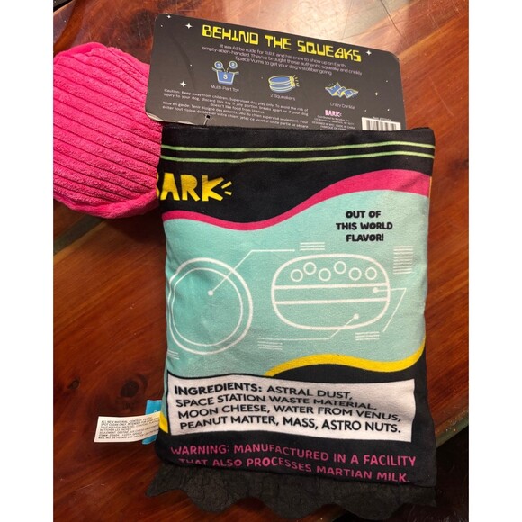 Space Yums 3 piece dog toy LG - Picture 4 of 4